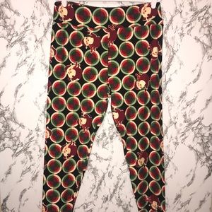 LuLaRoe Santa Leggings